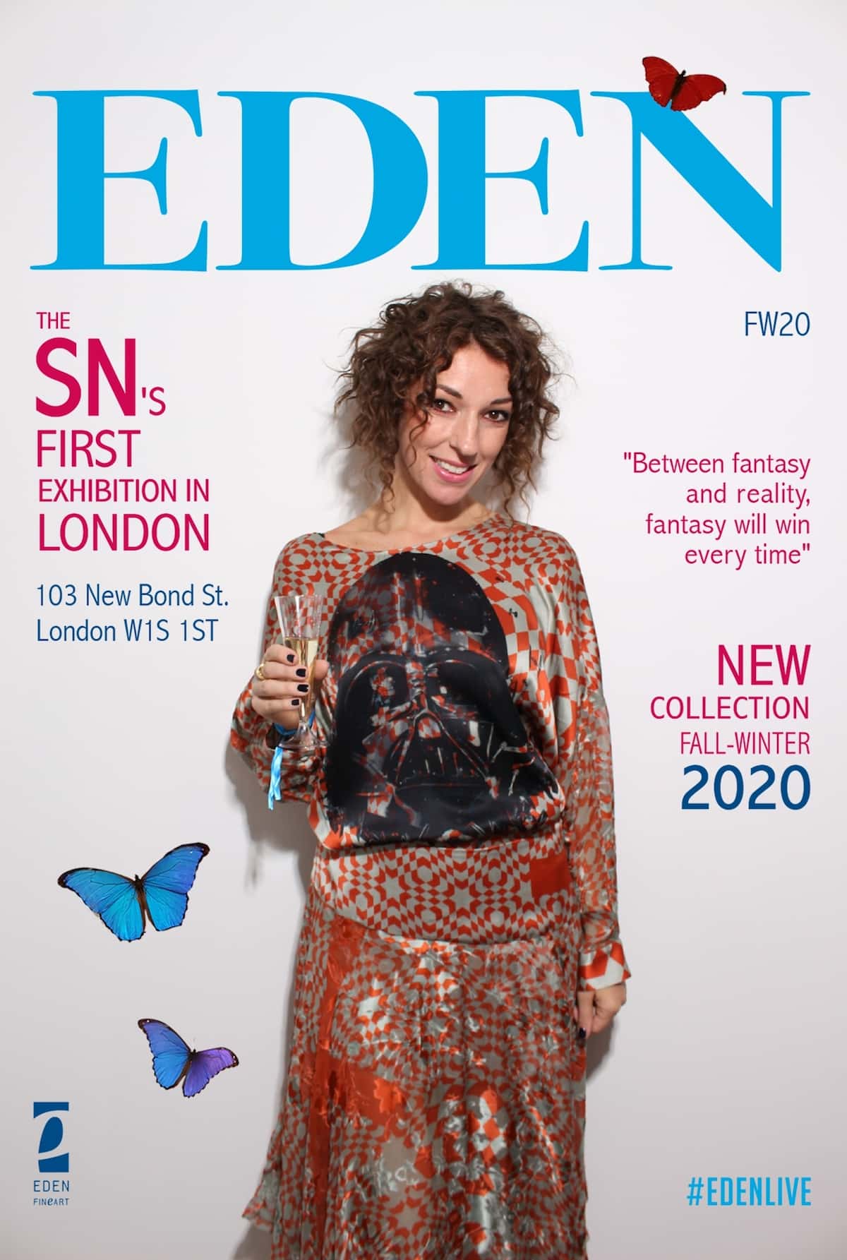 #EDENLIVE | Eden Fine Art Gallery Magazine Cover
